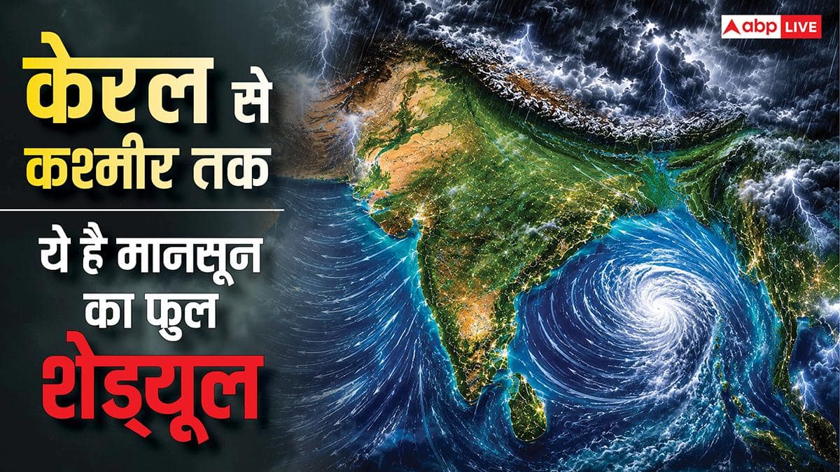 Monsoon 2026: केरल से कश्मीर तक, देश के अलग अलग हिस्से में कब हिट करता है मानसून? जानें पूरा टाइमटेबल