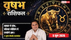 वृषभ राशिफल 5 जून 2026 दफ्तर में कर्मचारियों का कॉन्फिडेंस रहेगा टॉप पर, पब्लिक स्पीकिंग में जमकर करेंगे शाइन