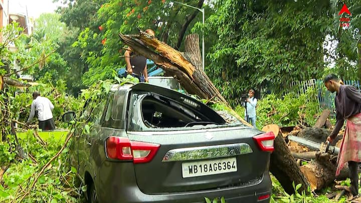 বৃষ্টির সঙ্গে ছিল দমকা হাওয়া। বিভিন্ন জায়গায় হাওয়ার গতিবেগ ছিল ৪০ থেকে ৫০ কিলোমিটার। তীব্র গরমের দরুণ স্থানীয়ভাবে বজ্রগর্ভ মেঘ তৈরি হয়ে দফায় দফায় বৃষ্টি শুরু হয়। এরই মাঝে জলপাইগুড়ি ও দক্ষিণ দিনাজপুরে বাজ পড়ে মৃত্যু হয়েছে ৫ জনের। 