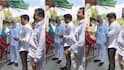 Shrikant Shinde : खासदार श्रीकांत शिंदेंनाही आवरला नाही खानदेशी पुरणपोळीचा मोह; नंदुरबारमध्ये घेतला पारंपरिक चवीचा आस्वाद!