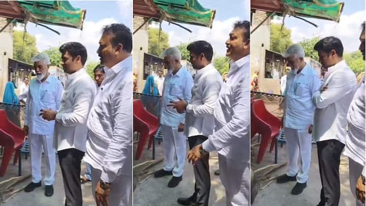 शिवसेना नेते आणि खासदार डॉ. श्रीकांत शिंदे यांनी खानदेशातील प्रसिद्ध पुरणपोळीचा आस्वाद घेतला.