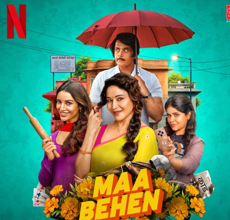 Maa Behan - Madhuri Dixit, Triptii Dimri, and Dharna Durga
