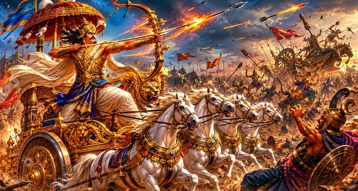 राजा द्रुपद स्वयं रणभूमि में उतरे और अद्भुत पराक्रम दिखाया. उनके बाणों और युद्ध कौशल के सामने कौरव सेना टिक नहीं पाई. दुर्योधन और उसके साथी योद्धाओं को पीछे हटना पड़ा. कौरवों की यह हार सभी के लिए एक बड़ा झटका साबित हुई.