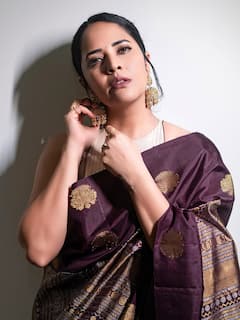 Anasuya Bharadwaj: ఆ రెండూ వేర్వేరు కాదు... శారీలో అనసూయ సందేశం - లేటెస్ట్ ఫోటోలు