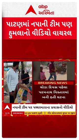 Patan Palika : પાટણમાં પાલિકાની ટીમ પર હુમલાનો વીડિયો વાયરલ