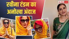Video: ऋषिकेश में स्कूटी पर घूमती दिखीं रवीना टंडन, लिया मां गंगा का आशीर्वाद