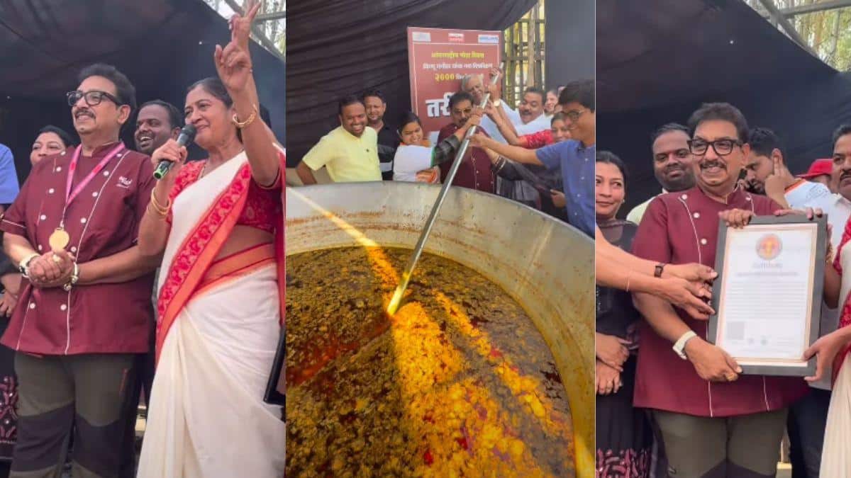 World Poha Day 2026: Why Nagpur’s 3,000 Kg Tarri Poha Celebration Went Viral | WATCH