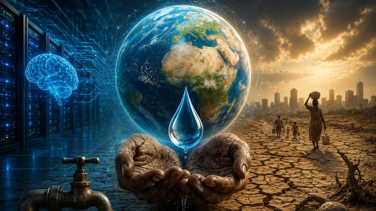 AI की रफ्तार से बढ़ रहा पानी का संकट! UN की रिपोर्ट ने 2030 को लेकर बजाई खतरे की घंटी