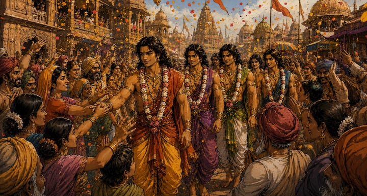 पांडवों का सदाचार, विनम्रता और न्यायप्रिय व्यवहार उन्हें जनता के बीच प्रिय बना रहा था. लोग उन्हें भविष्य के योग्य शासक के रूप में देखने लगे थे. यह बढ़ता जनसमर्थन कौरव पक्ष के लिए चिंता का विषय बन गया.