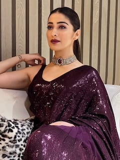 Raai Laxmi Photo: પર્પલ સાડીમાં રાય લક્ષ્મીનો સ્ટનિંગ અવતાર, તસવીરો પરથી નજર નહીં હટે