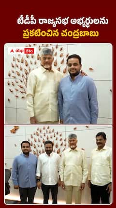 Chandrababu announces TDP's Rajya Sabha candidates