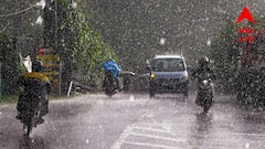 Kolkata Rain: দুপুরেই আকাশ অন্ধকার, ঝমঝম করে বৃষ্টি কলকাতায়! কতক্ষণ চলবে দুর্যোগ?
