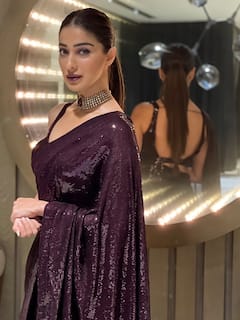 Raai Laxmi Photo: પર્પલ સાડીમાં રાય લક્ષ્મીનો સ્ટનિંગ અવતાર, તસવીરો પરથી નજર નહીં હટે