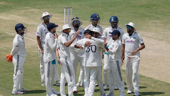 IND vs AFG: मुल्लांपुर में अफगानिस्तान का निकला दम, मानव सुथार ने डेब्यू पर रचा इतिहास; भारत को विशाल बढ़त IND vs AFG: मुल्लांपुर में अफगानिस्तान का निकला दम, मानव सुथार ने डेब्यू पर रचा इतिहास; भारत को विशाल बढ़त