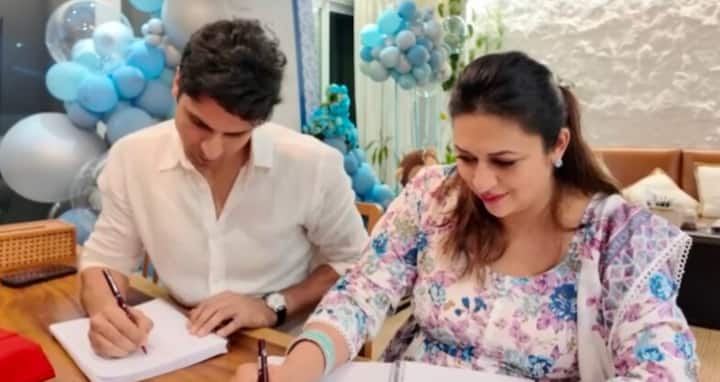 छठीच्या पूजेसाठी लाल रंगाचं पेन आणि वही ठेवण्यात आली होती. यामागचं कारण सांगताना दिव्यांकाने विवेकला सांगितलं की,  छठीच्या दिवशी 'छठी मय्या' नवजात बाळांचं भविष्य लिहितात. त्यामुळे पूजेत वही आणि पेन ठेवण्याची प्रथा आहे.