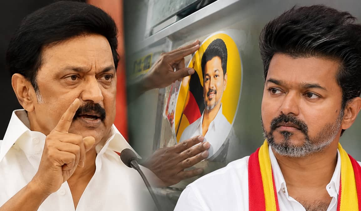 ’’வெட்கமா இல்லையா விஜய் அரசே? தினமும் ஸ்டிக்கர் ஒட்டுவதை நிறுத்து’’ வெளுத்துவாங்கும் திமுக!