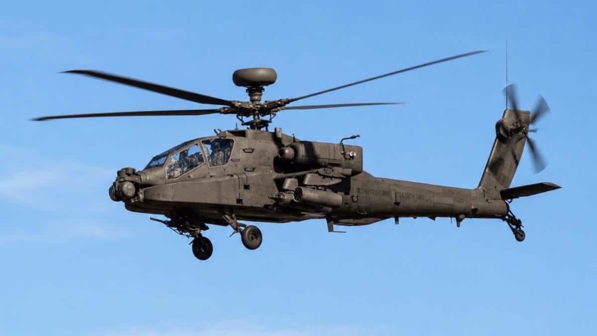 US Army Apache Helicopter Goes Down Near Strait Of Hormuz; Crew Rescued As Cause Remains Unclear