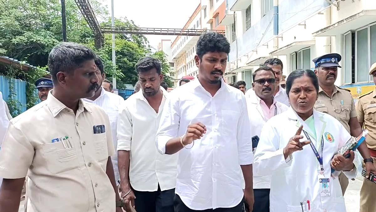 டாஸ்மாக் வருவாய் இனி முழுவதும் அரசுக் கஜானாவுக்கு; திண்டுக்கல்லில் அமைச்சர் விக்னேஷ் உறுதி.