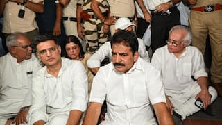 'Murder Of Democracy': Congress Protests Outside EC Office Over Natarajan Row