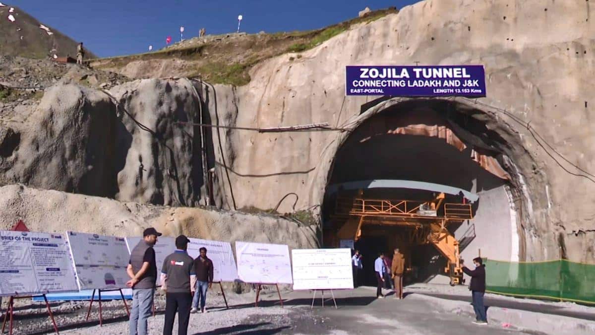 Zojila Tunnel Breakthrough Achieved: Kashmir-Ladakh All-Weather Link Moves Closer To Reality