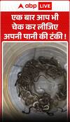 Viral News: You Should Also Check Your Water Tank Once!