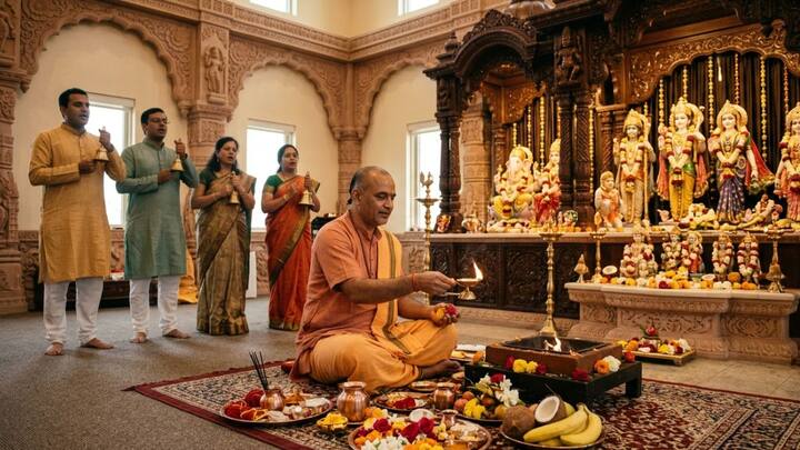 अमेरिका में सिर्फ बड़े त्योहारों या गृह प्रवेश पर ही नहीं, बल्कि नई गाड़ी खरीदने पर भी लोग बड़े चाव से पूजा-पाठ करवाते हैं. जब भी कोई भारतीय वहां नई कार खरीदता है और उसकी पूजा करवाने के लिए मंदिर पहुंचता है, तो पंडित जी इसके लिए भी अच्छी-खासी दक्षिणा लेते हैं.