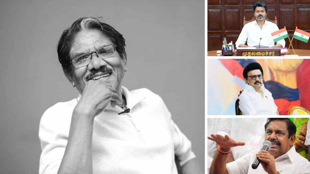 இயக்குனர் பாரதிராஜா மறைவு.! திரைத்துறைக்கு பேரிழப்பு- விஜய், ஸ்டாலின், இபிஎஸ் இரங்கல்