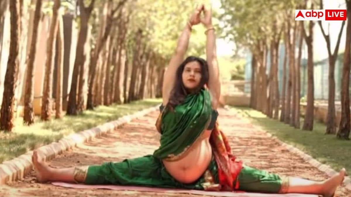 Pregnancy Yoga: 39 हफ्ते की प्रेग्नेंसी में साड़ी और चक्रासन, इस योग टीचर ने सेट किए नए मैटरनिटी गोल्स 2 Pregnancy Yoga: 39 हफ्ते की प्रेग्नेंसी में साड़ी और चक्रासन, इस योग टीचर ने सेट किए नए मैटरनिटी गोल्स