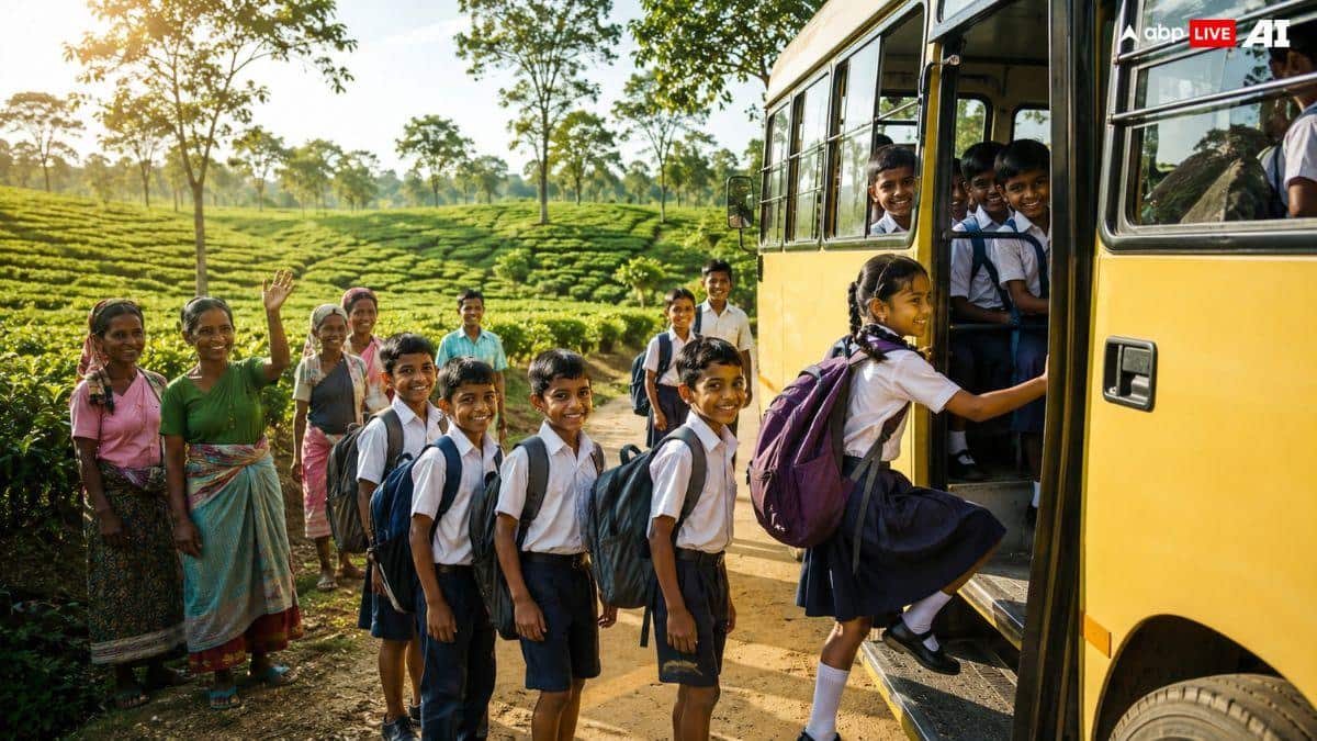 Assam Launches Free Transport Service For School Students In Tea Garden Areas