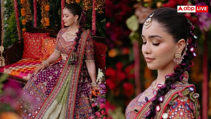 सारा का यह खास आउटफिट डिजाइनर अर्पिता मेहता ने तैयार किया था. लहंगे में  मैजेंटा , बैंगनी , नीला, औरेंज, ऑलिव ग्रीन और सुनहरे रंगों का शानदार मेल देखने को मिला, जिसने सभी का ध्यान अपनी ओर खींचा.