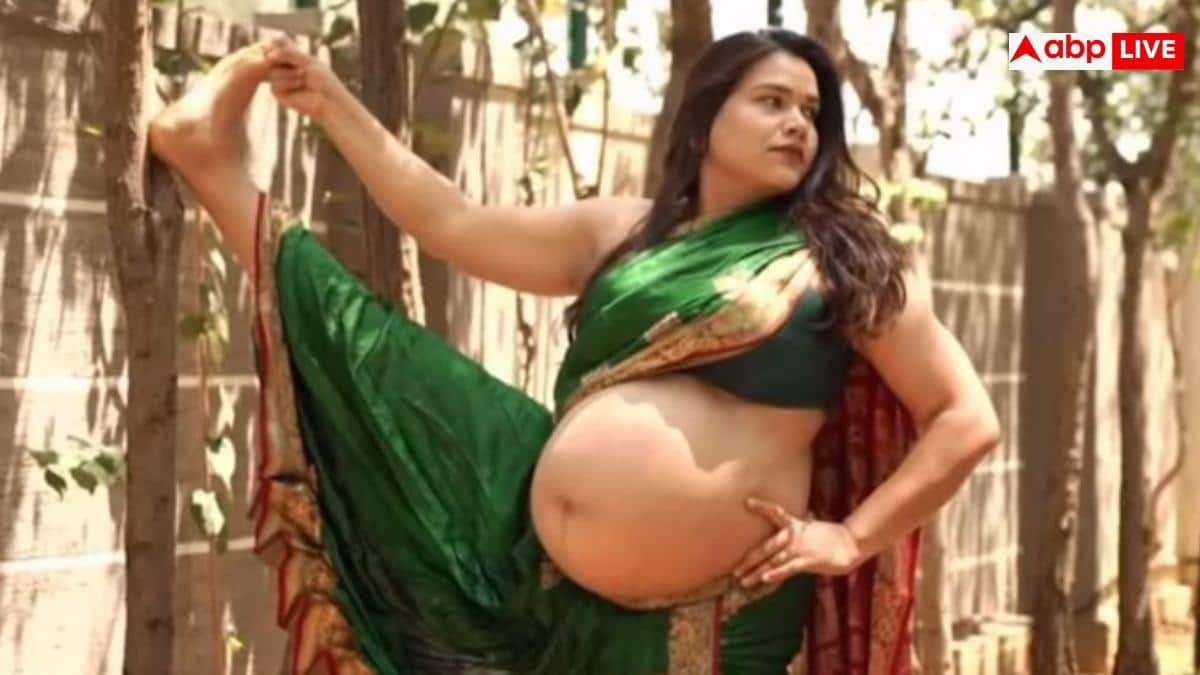Pregnancy Yoga: 39 हफ्ते की प्रेग्नेंसी में साड़ी और चक्रासन, इस योग टीचर ने सेट किए नए मैटरनिटी गोल्स 5 Pregnancy Yoga: 39 हफ्ते की प्रेग्नेंसी में साड़ी और चक्रासन, इस योग टीचर ने सेट किए नए मैटरनिटी गोल्स