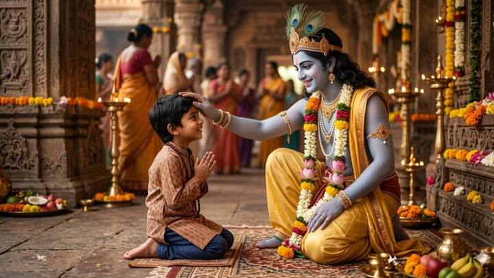 స్వప్న శాస్త్రం ప్రకారం, మీ కలలలో దేవుడిని చూడటం, ముఖ్యంగా ఆయన మిమ్మల్ని ఆశీర్వదిస్తున్నప్పుడు, మీరు నిజంగా దేవునితో అనుసంధానమై ఉన్నారని , మీ ఆత్మ స్వచ్ఛమైనదని సూచిస్తుంది. ఈ కలను ఎవరితోనైనా పంచుకుంటే శుభ ప్రభావం మీపై ఉండదట.
