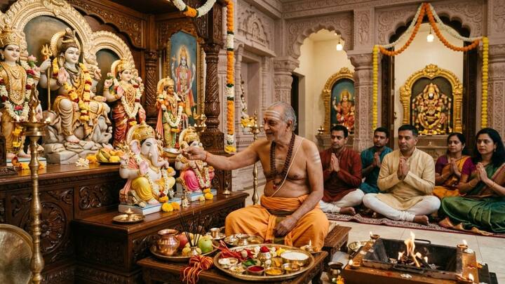 यह बात बहुत ही कम लोग जानते हैं कि कोई भी पंडित सीधे अमेरिका जाकर पूजा-पाठ का काम शुरू नहीं कर सकता है. इसके लिए बकायदा कानूनी प्रक्रिया का पालन करना होता है और उन्हें R-1 वीजा की जरूरत पड़ती है.