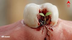 Tomato Seed Sprouting inside Mouth: দাঁতে টমেটোর বীজ আটকে তীব্র যন্ত্রণা, রুট ক্যানাল করতে গিয়ে হতভম্ব ডেন্টিস্ট, রোগীর মুখ থেকে বেরোল চারাগাছ