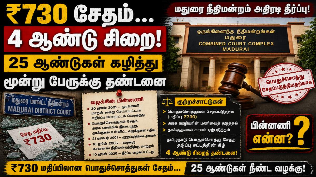 Judgement : ’வெறும் 730 ரூபாய்க்கு 4 ஆண்டுகள் சிறை தண்டனை விதிப்பு’ நடந்தது என்ன?