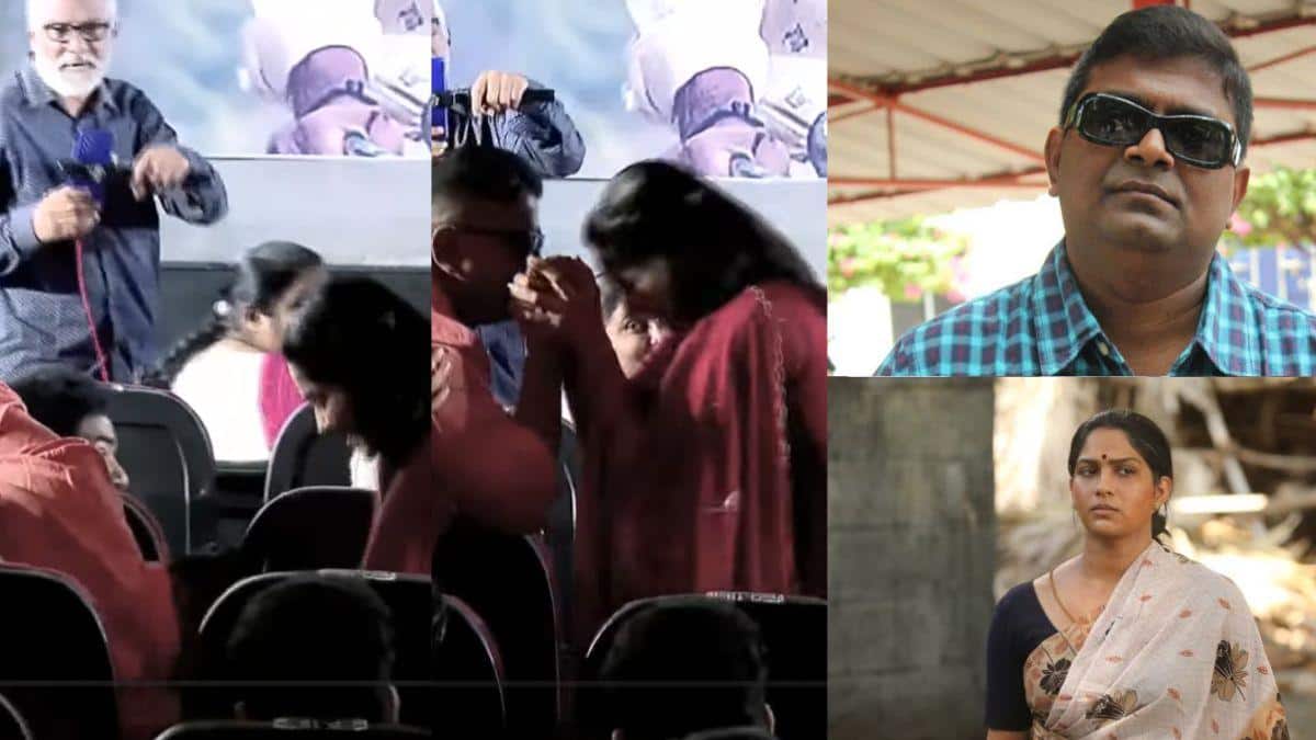 Mysskin: நடிகையின் காலில் விழுந்த இயக்குநர் மிஷ்கின்.. பட விழாவில் அதிர்ச்சி சம்பவம்.. என்ன காரணம்?