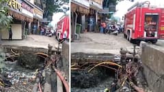 Bhiwandi News: जेसीबीचा धक्का लागला अन् 125 मिमीची गॅस पाइपलाइन फुटली! वाहतूक पोलिसांच्या सतर्कतेमुळे मोठा अनर्थ टळला