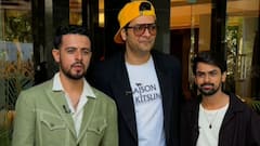 ABP Live Celeb Spotted | Star Cast Of ‘Raakh’ Featuring Ali Fazal, Sonali Bendre And Aamir Bashir Seen Together