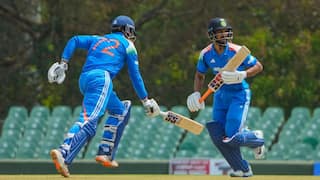 suryansh shedge and vipraj nigam single handedly carried team india score 265 runs vaibhav sooryavanshi ruturaj gaikwad ind a vs sl a