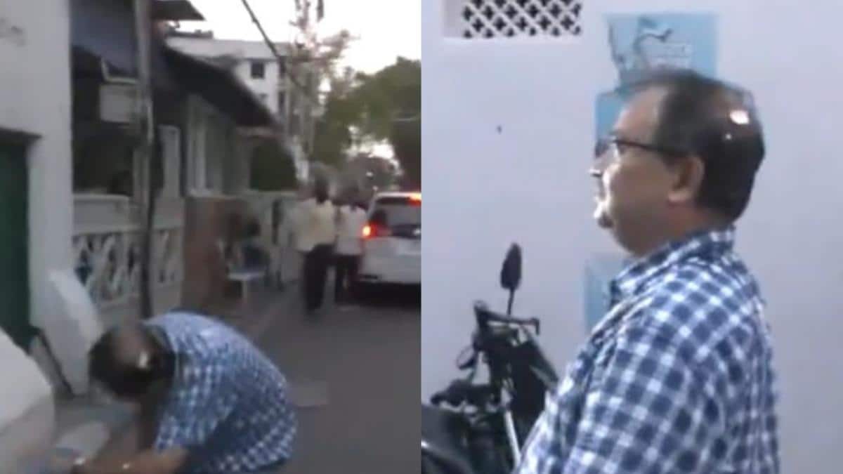 TMC MLA Kunal Ghosh Attacked With Egg Outside Mamata Banerjee’s Residence