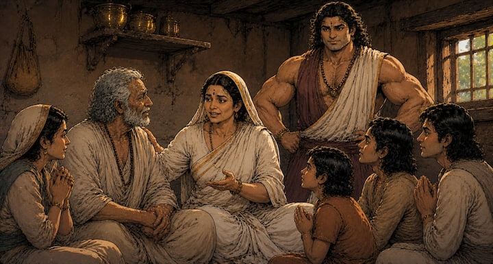 ब्राह्मण परिवार की पीड़ा देखकर कुंती ने सहायता करने का निश्चय किया. उन्होंने कहा कि उनके पुत्र भीम बकासुर के पास जाएंगे. भीम अत्यंत बलशाली थे और किसी भी संकट का सामना करने में सक्षम थे. कुंती को विश्वास था कि उनका पुत्र राक्षस के आतंक का अंत कर सकता है.