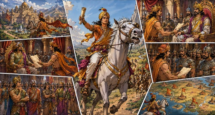 द्रुपद द्वारा स्वयंवर की घोषणा होते ही अनेक राज्यों में इसकी चर्चा होने लगी. बड़े-बड़े राजा, राजकुमार और महारथी पांचाल की ओर रवाना हुए. हर कोई द्रौपदी का वरण करना चाहता था और स्वयं को सबसे योग्य साबित करने की इच्छा रखता था.