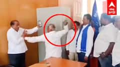 Farmer Slaps Officer |அரசு அலுவலகத்தில் அதிகாரியை செருப்பால் அடித்த விவசாயி!”எவ்ளோ நாள் WAIT பண்றது”