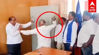 Farmer Slaps Officer |அரசு அலுவலகத்தில் அதிகாரியை செருப்பால் அடித்த விவசாயி!”எவ்ளோ நாள் WAIT பண்றது”