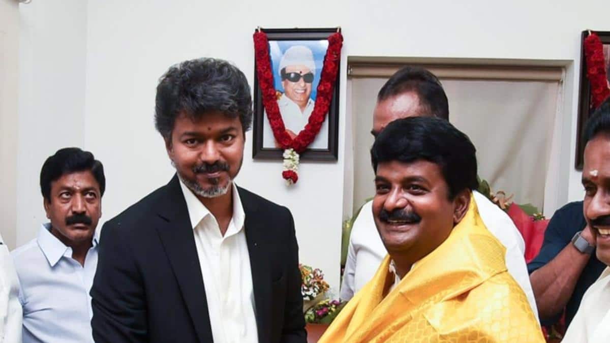 Big Blow To AIADMK: Former Minister C Vijayabaskar To Join Vijay's TVK