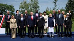 G7 में दिखी ट्रंप से दूरी! फ्रंट रो में मैक्रों के साथ खड़े हुए पीएम मोदी, तस्वीर दे रही दुनिया को तगड़ा मैसेज