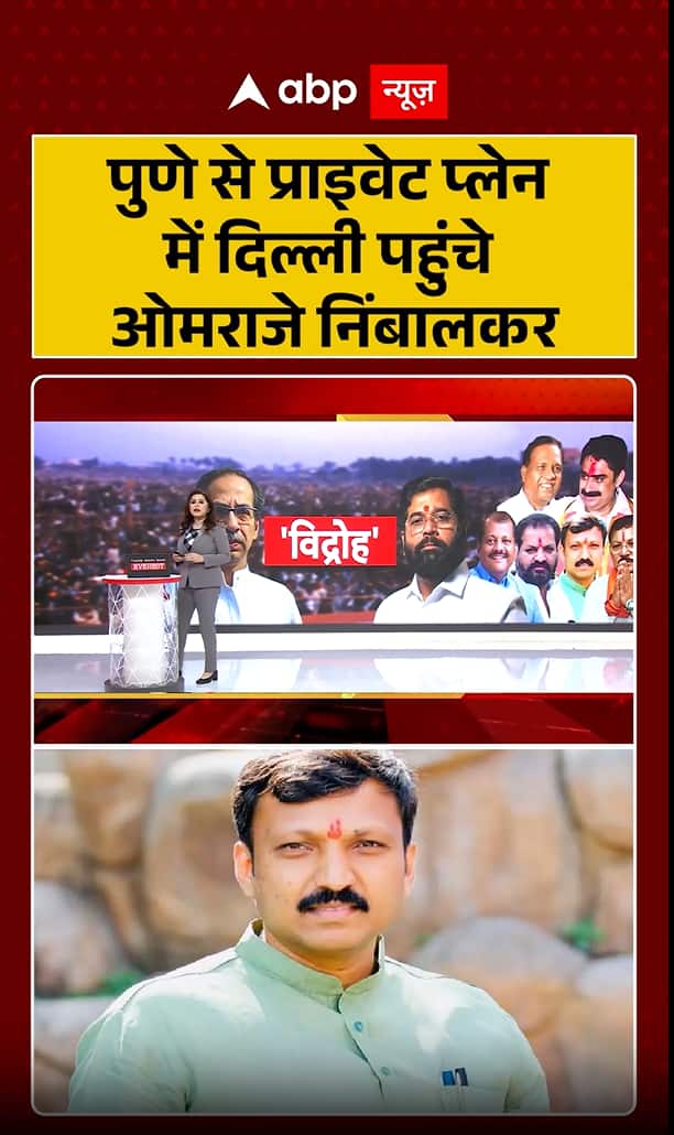 Maharashtra Politics: Om Raje Nimbalkar Reaches Delhi From Pune in Private Plane