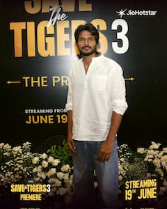 Save The Tigers 3: సేవ్ ద టైగర్స్ 3 ప్రీమియర్‌కు 'టైగర్' సందీప్ కిషన్... ఇంకా ఎవరెవరు వచ్చారో తెలుసా?