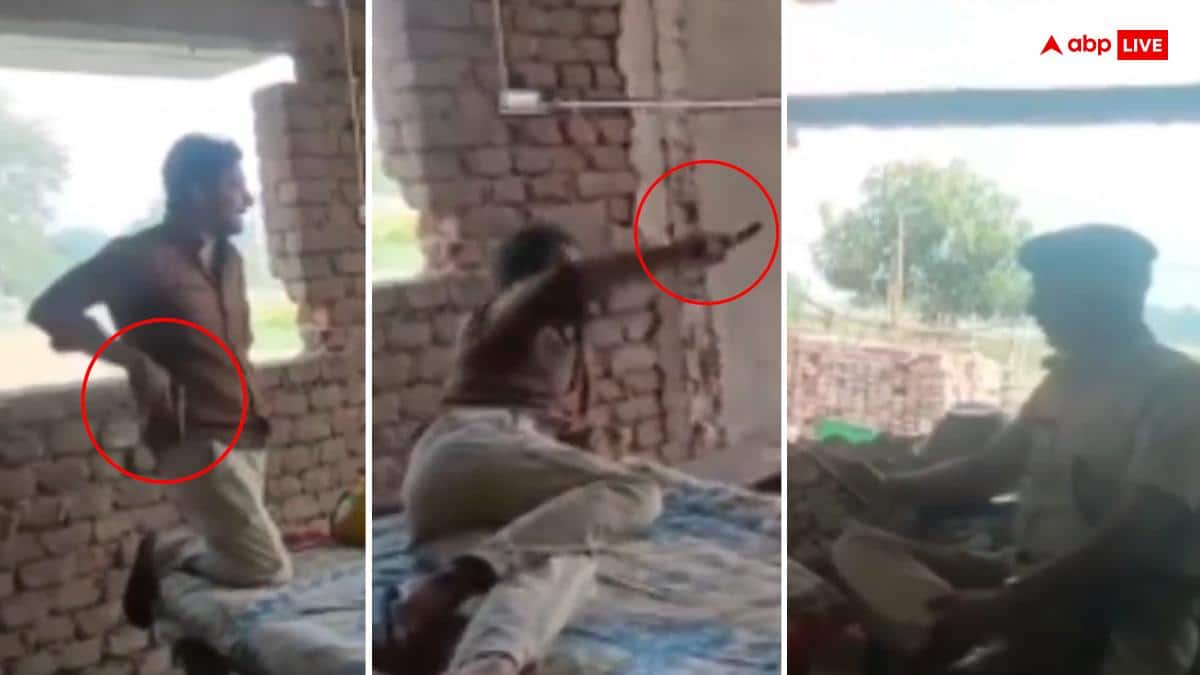 बिहार: युवक ने पुलिस पर तान दी पिस्टल, कहा- ठोक देंगे, LIVE आकर गोली चलाई, क्या है मामला?