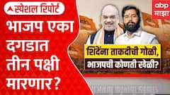 BJP Grand Plan Operation Tiger : शिदेंना ताकदीची गोळी, भाजपची कोणती खेळी? Special Report